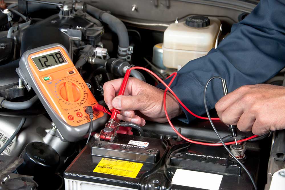 J&M Auto Repairs electric meter